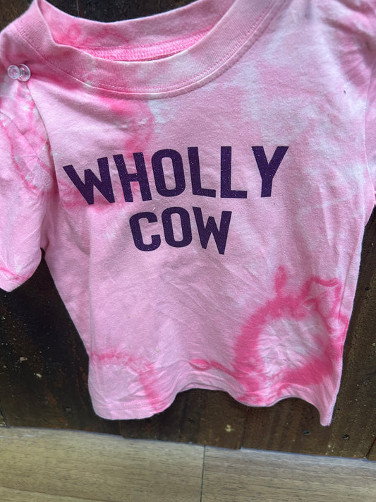 Wholly Cow - Kids Shirt (Pink)